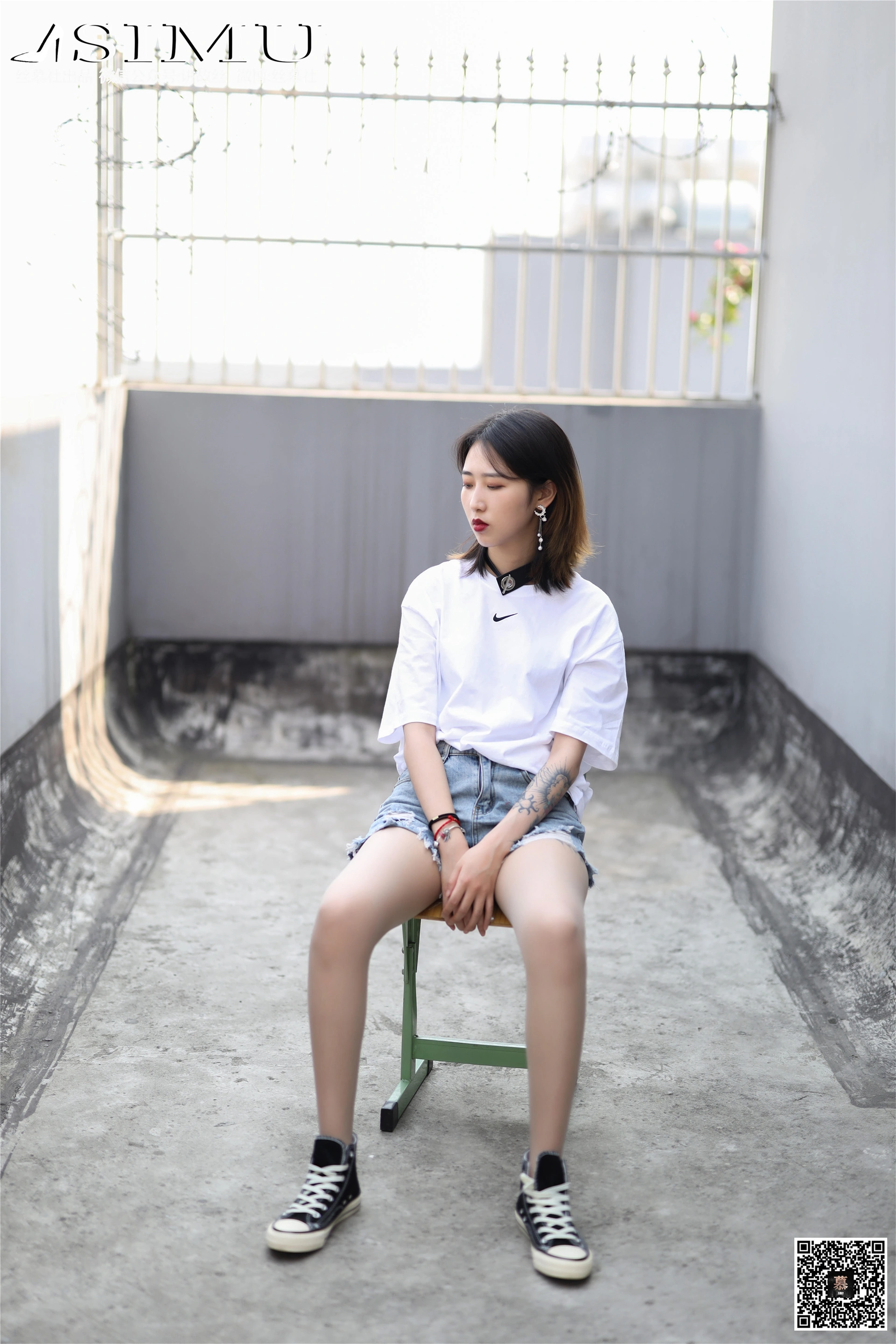 丝慕写真 - SM250 天天一元 新模《纹身酷girl》 3